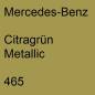 Preview: Mercedes-Benz, Citragrün Metallic, 465.